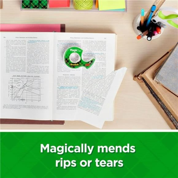 Scotch Magic Tape, Invisible, Home Office Supplies and Back to School Supplies - Picture 5 of 7